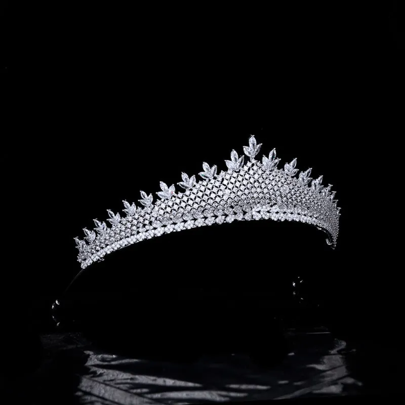 Lily Design Princess Tiara for Wedding ,Crystal Bridal Headpiece for Women CH10259