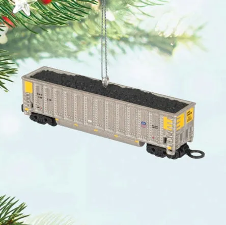 Lionel® Union Pacific Rotary Bathtub Gondola Metal Ornament