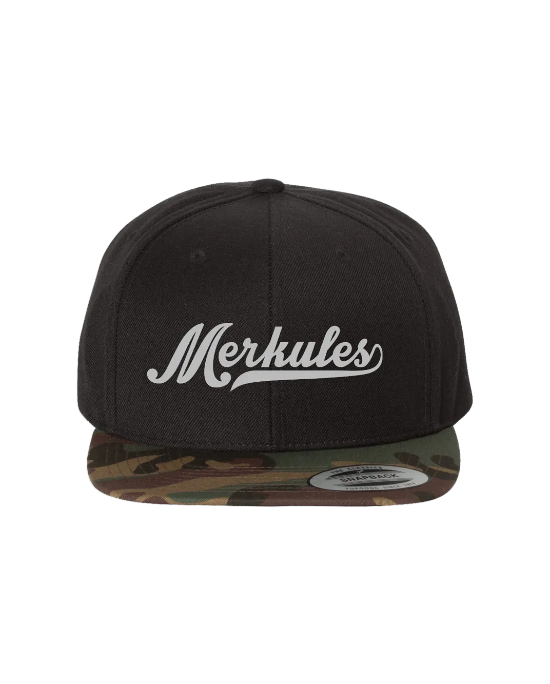 Logo Snapback (Black & Camo)