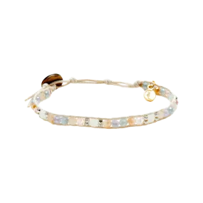 Lotus and Luna Handcrafted Bracelet - Celestial Bodies