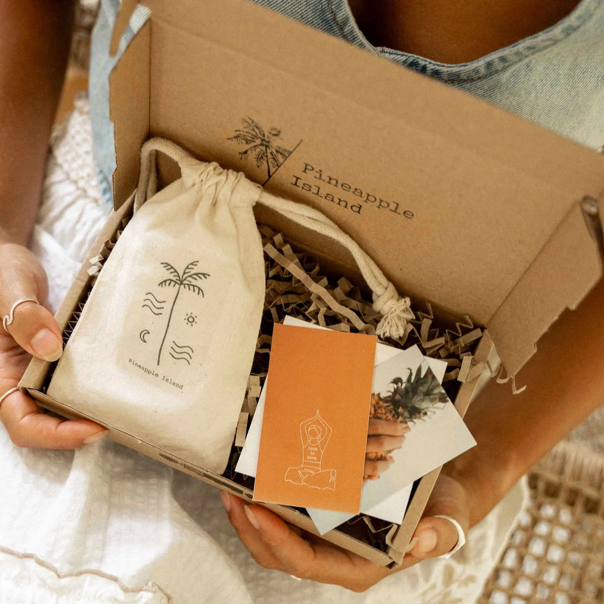 Love is Here Letterbox Gift Set -  Moonstone