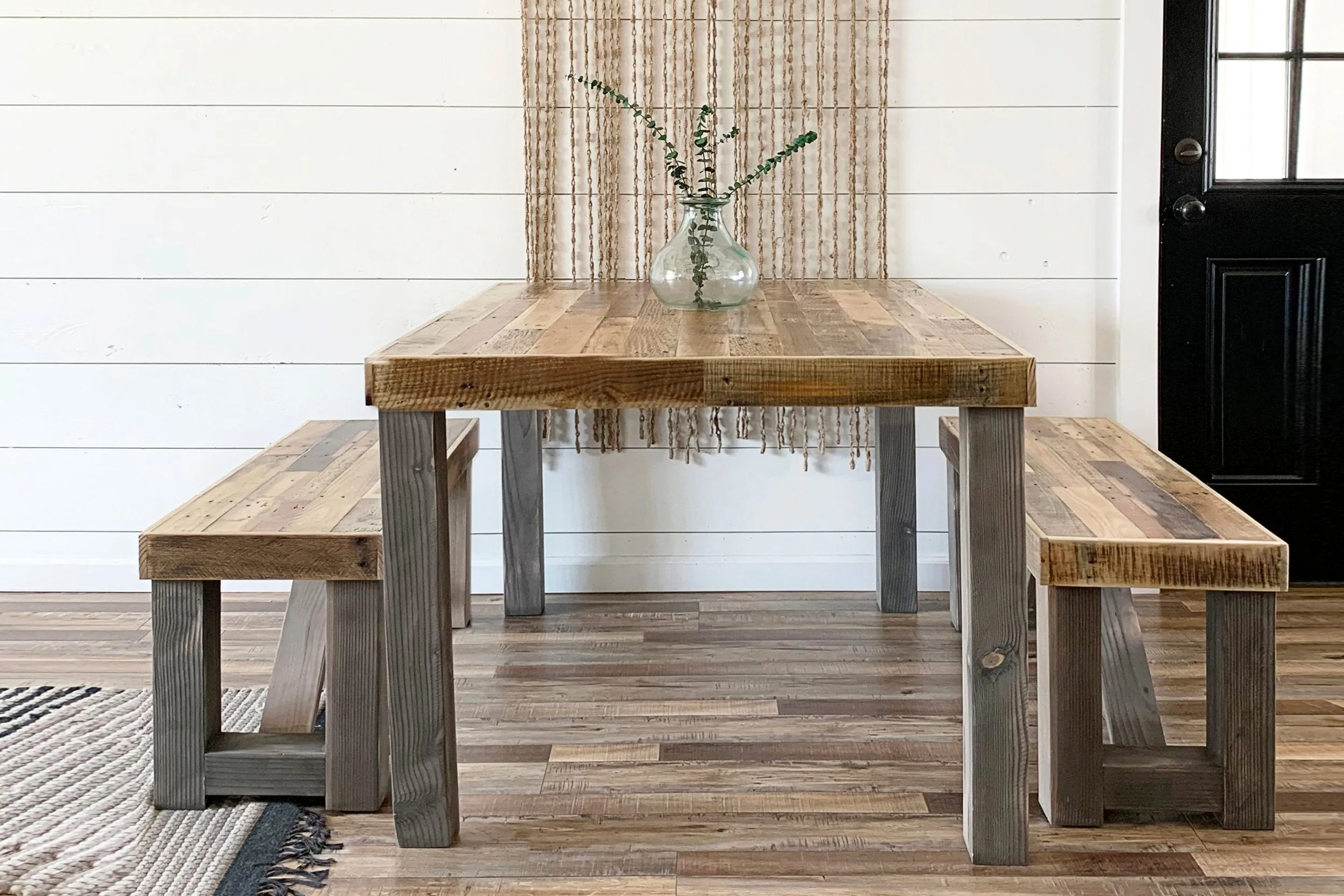 Mendocino Reclaimed Wood Dining Table in Natural