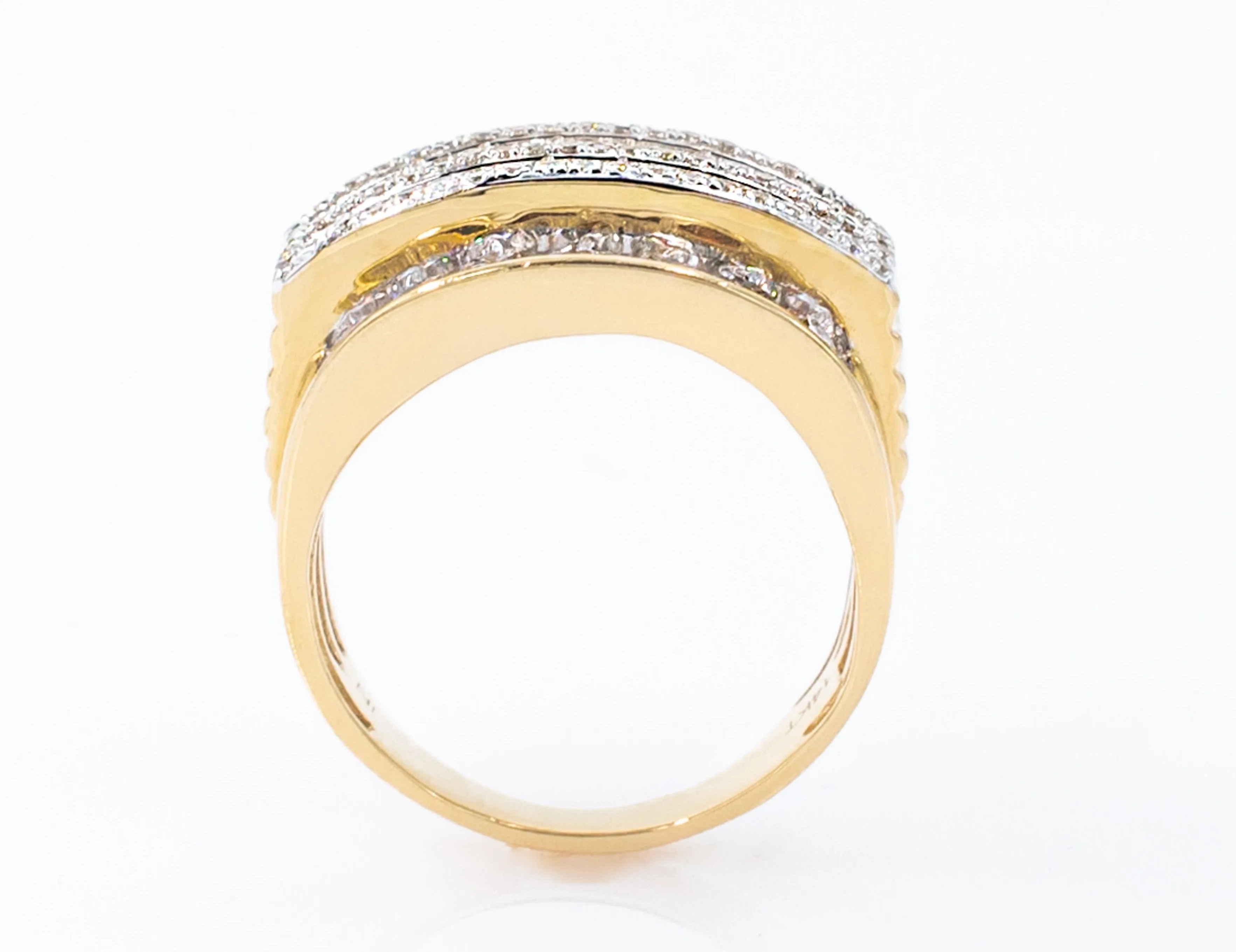 Men's 3 ctw diamond fashion ring