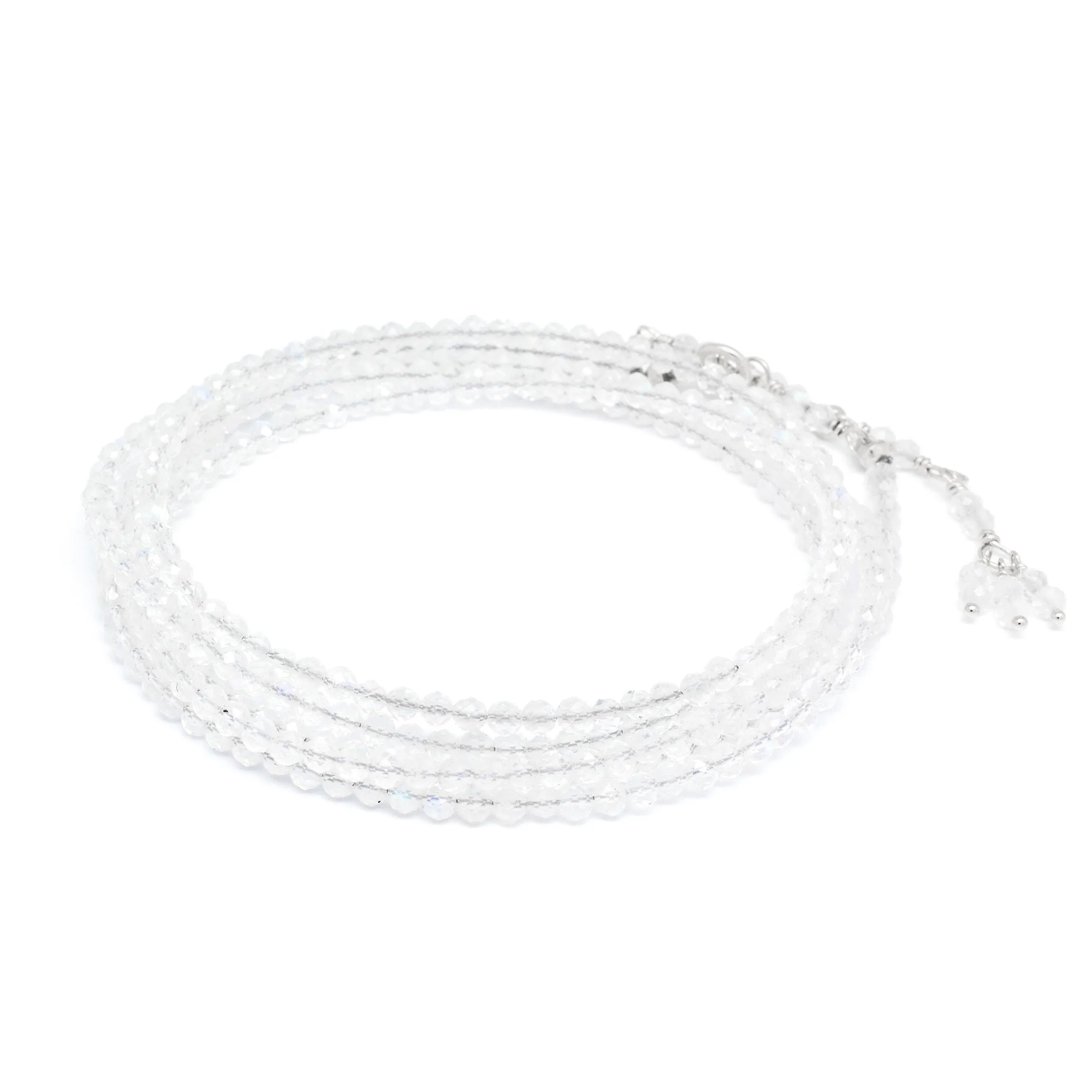 Moonstone Wrap Bracelet - Necklace