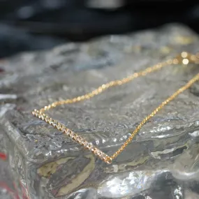 mori - 14K Yellow Gold Diamond Bracelet