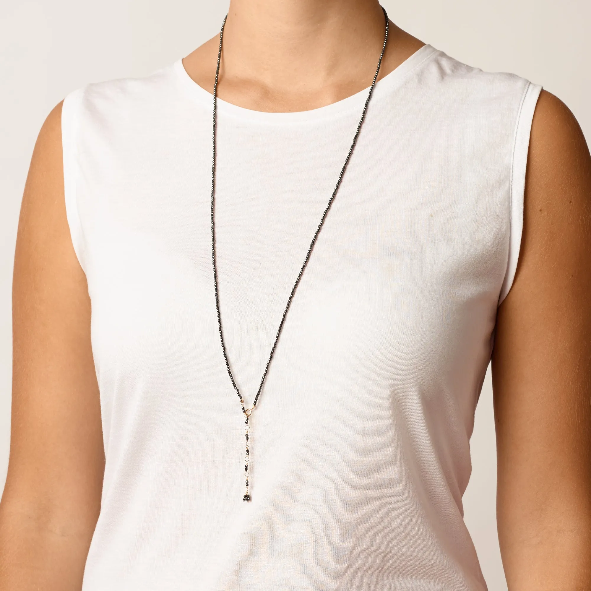 Mother of Pearl Wrap Bracelet - Necklace