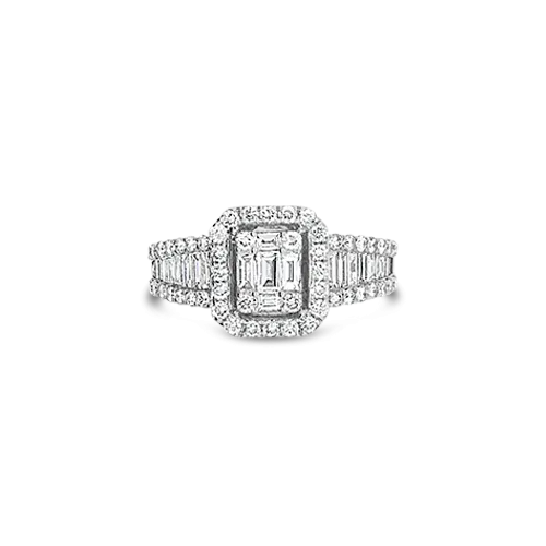 Multi-Diamond Engagement Ring