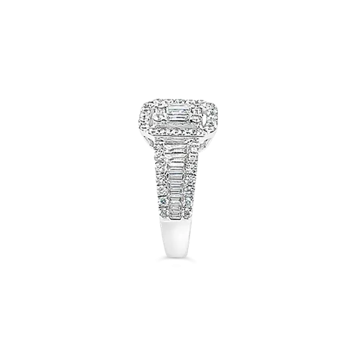 Multi-Diamond Engagement Ring