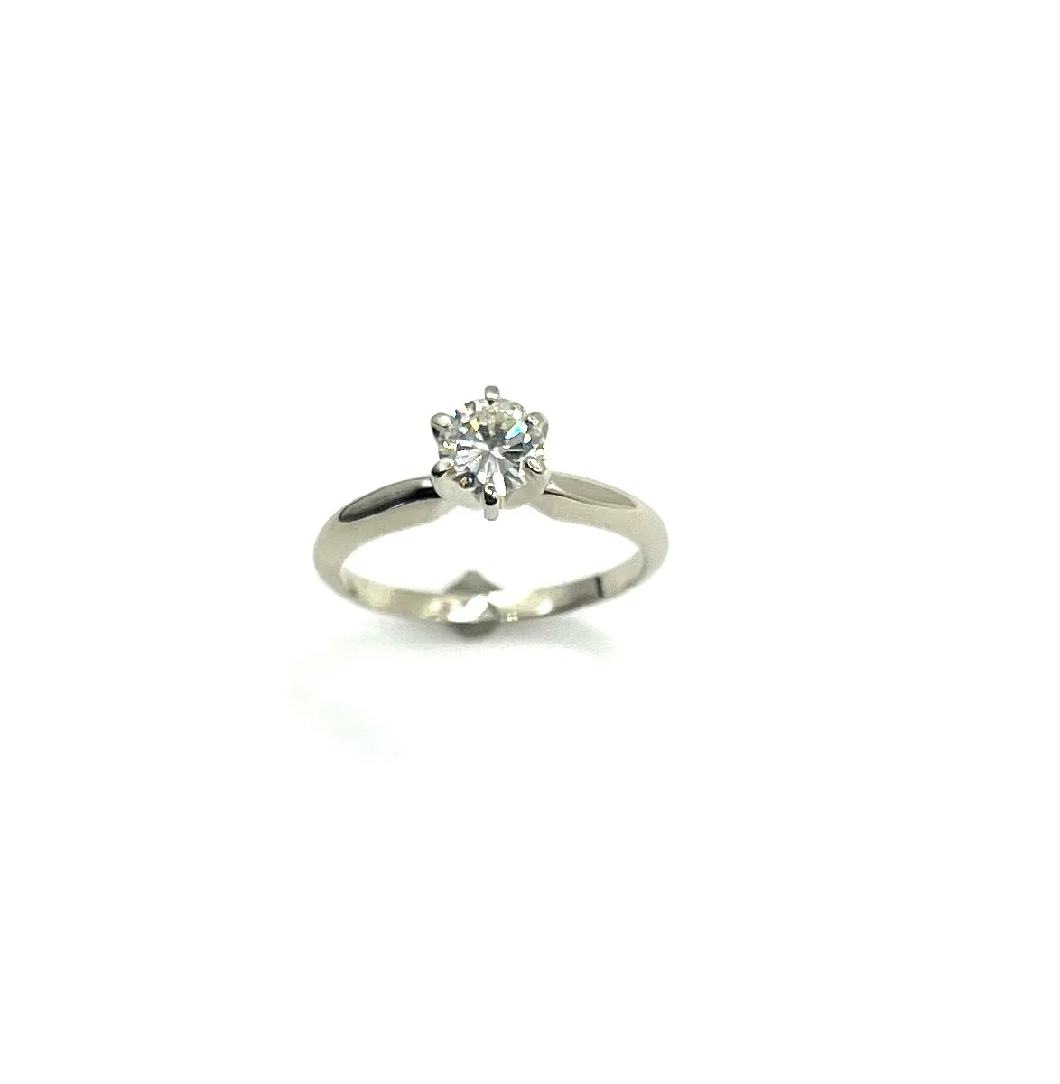 Natural 70pt Diamond Solitaire Engagement Ring