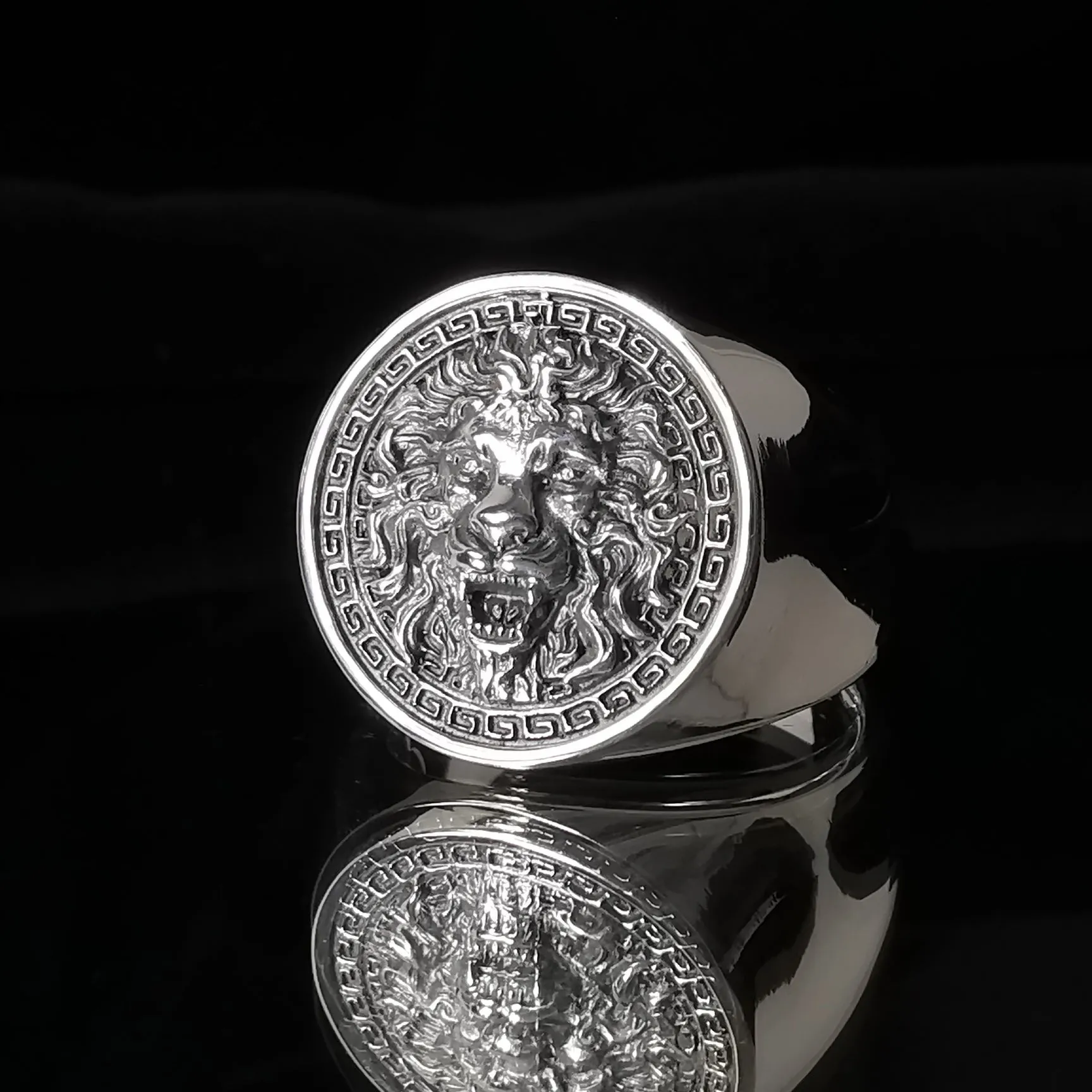 Nemean Lion Signet by Serpent Forge