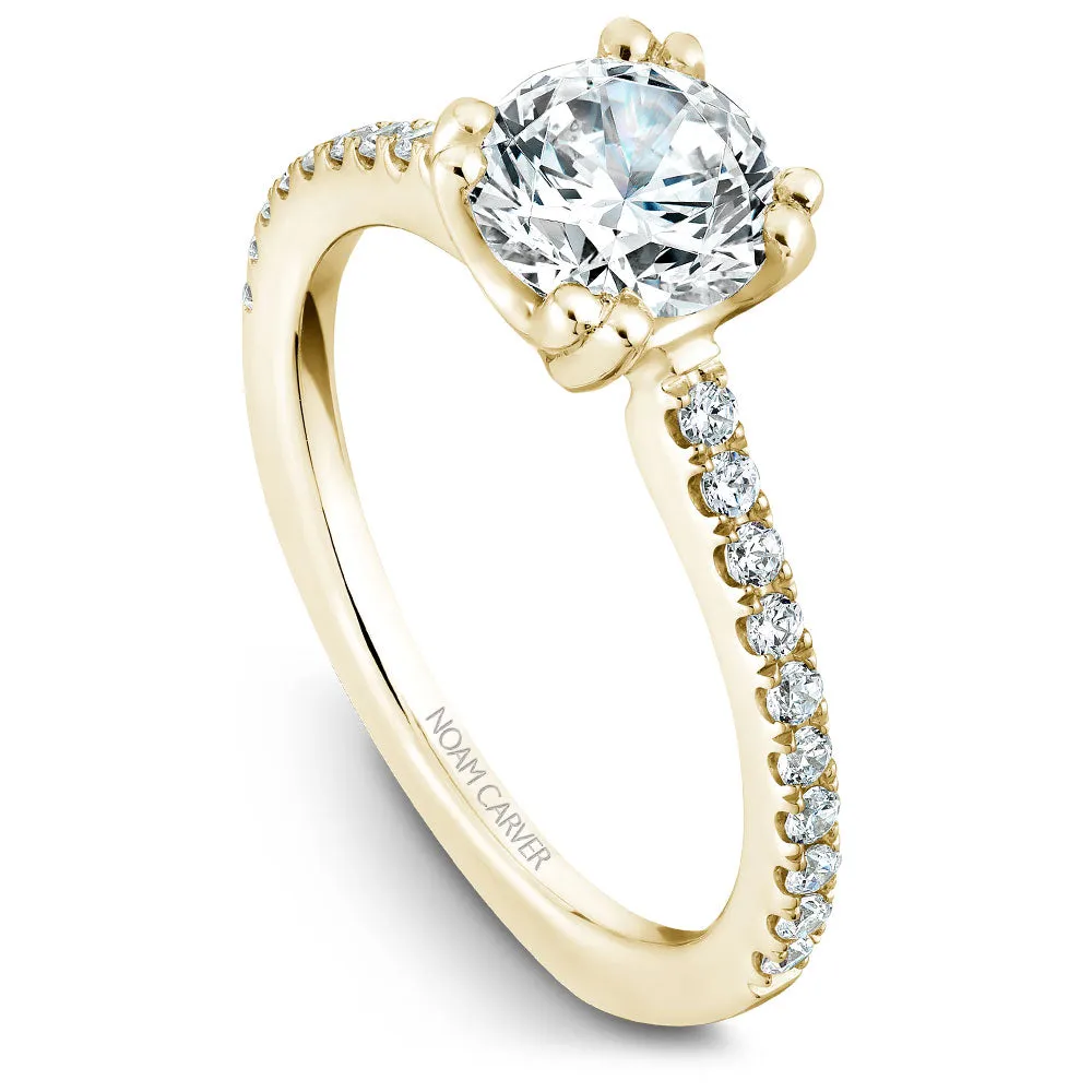 Noam Carver Engagement Ring - B001-01YM-100A