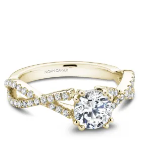 Noam Carver Engagement Ring - B004-03YS-100A