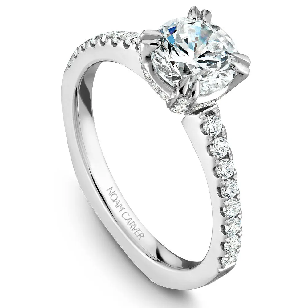 Noam Carver Engagement Ring - B009-01WZ-100A