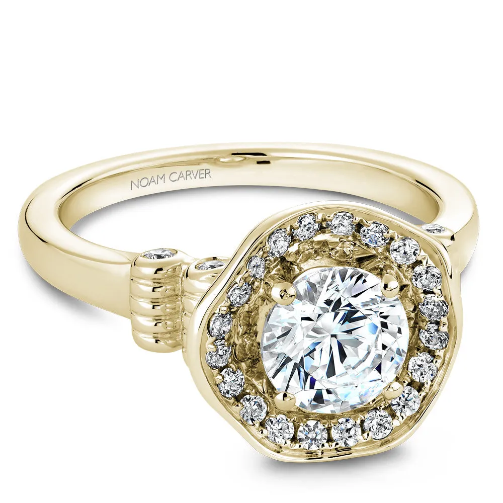 Noam Carver Engagement Ring - B014-01YM-100A