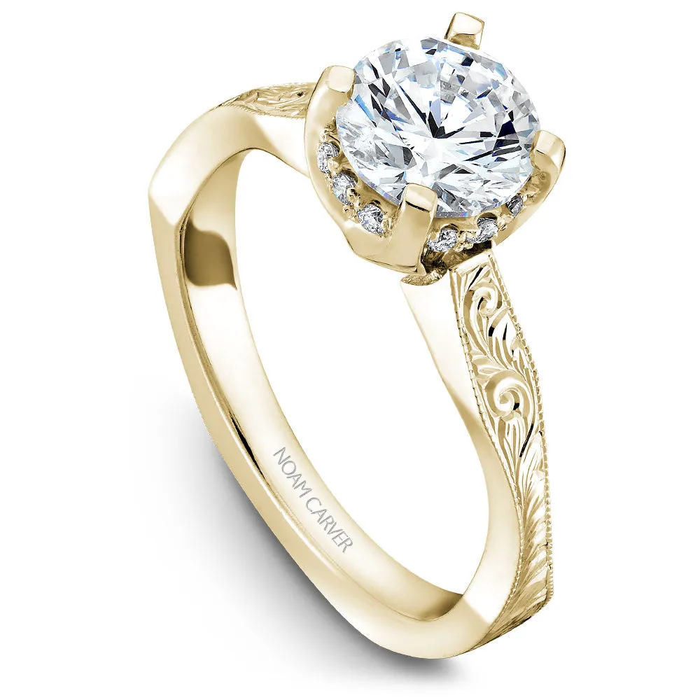 Noam Carver Engagement Ring - B020-04YME-100A