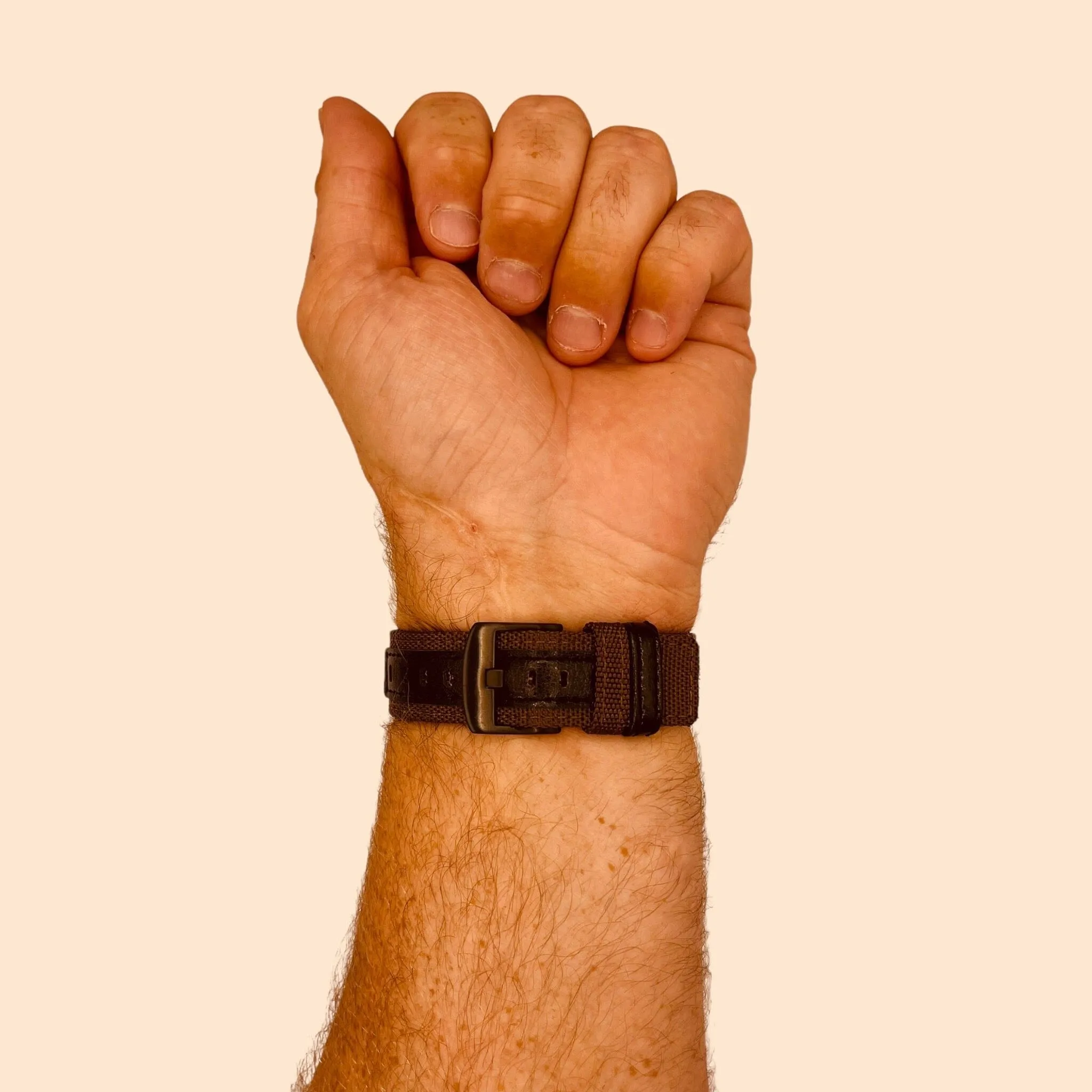 Nylon and Leather Watch Straps Compatible with Huawei Watch Fit