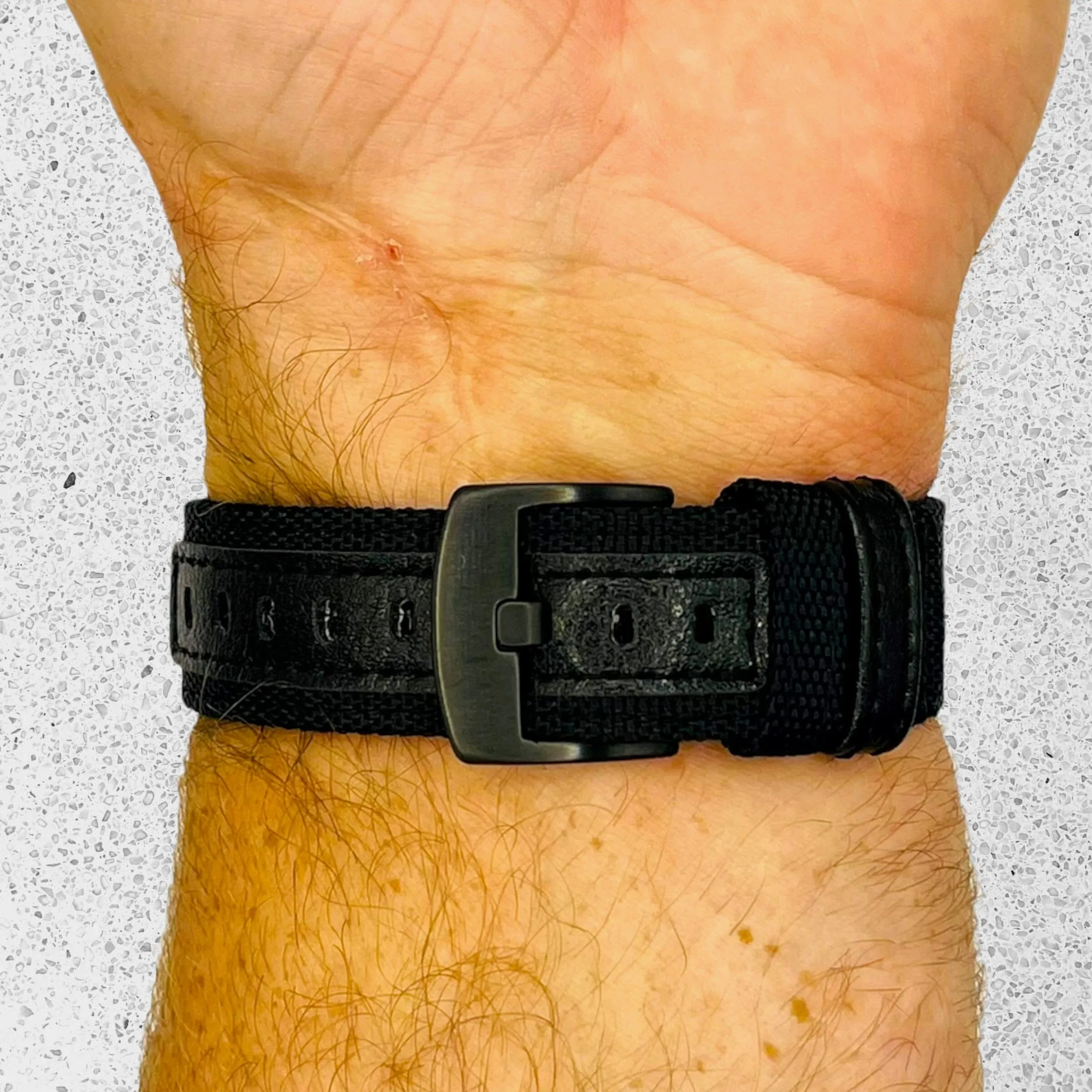 Nylon and Leather Watch Straps Compatible with Huawei Watch Fit