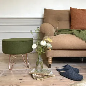 Olive Footstool