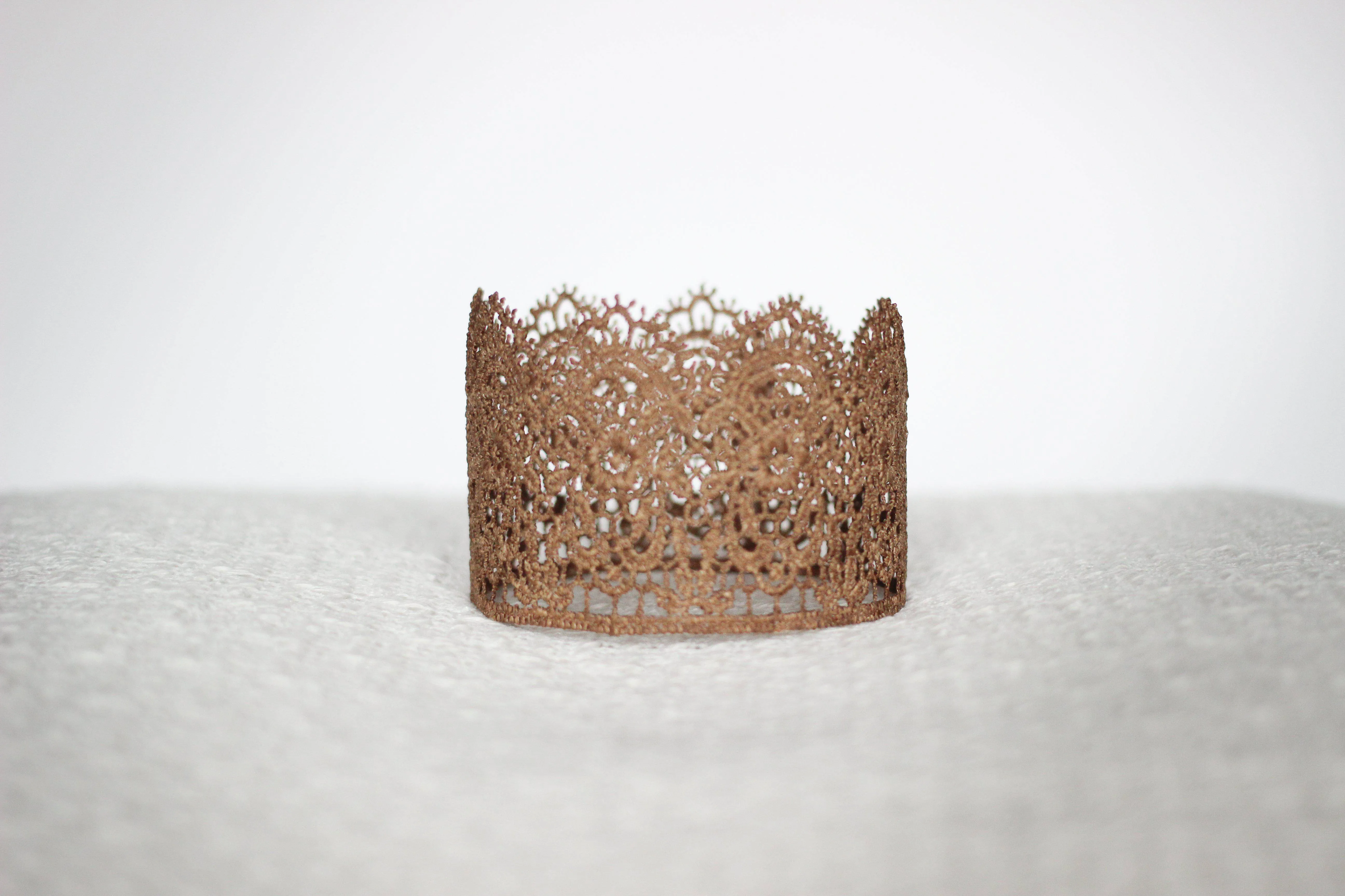 Olivia Newborn Lace Baby Crown