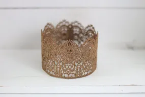 Olivia Newborn Lace Baby Crown
