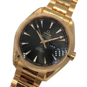 Omega Seamaster Aqua Terra 231.50.43.22.06.003 Gold K18PG Watch Men's Used