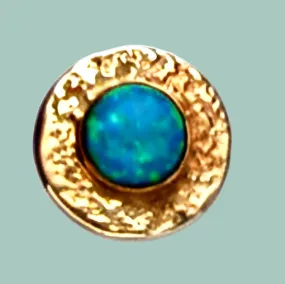 Opal earrings 9ct Gold Stud Earrings