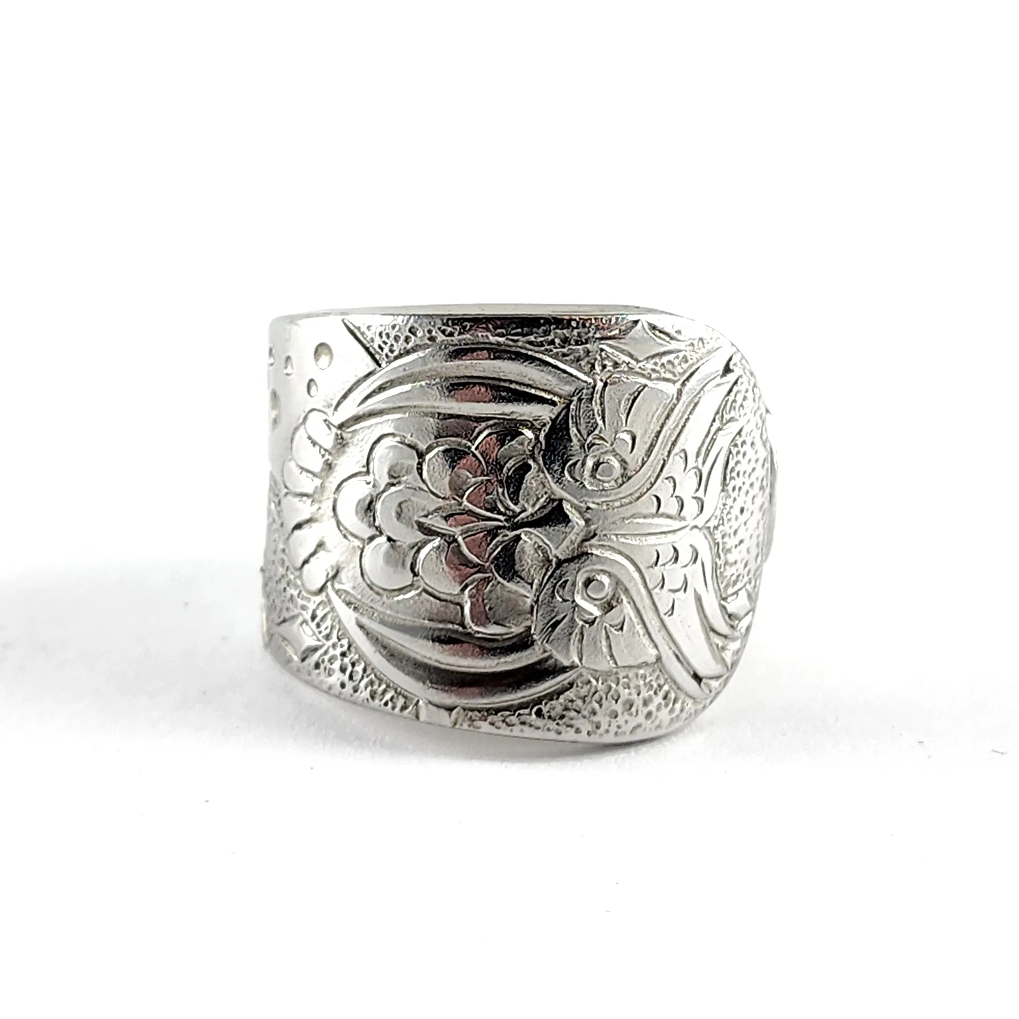 Owl Stainless Steel Spoon Ring