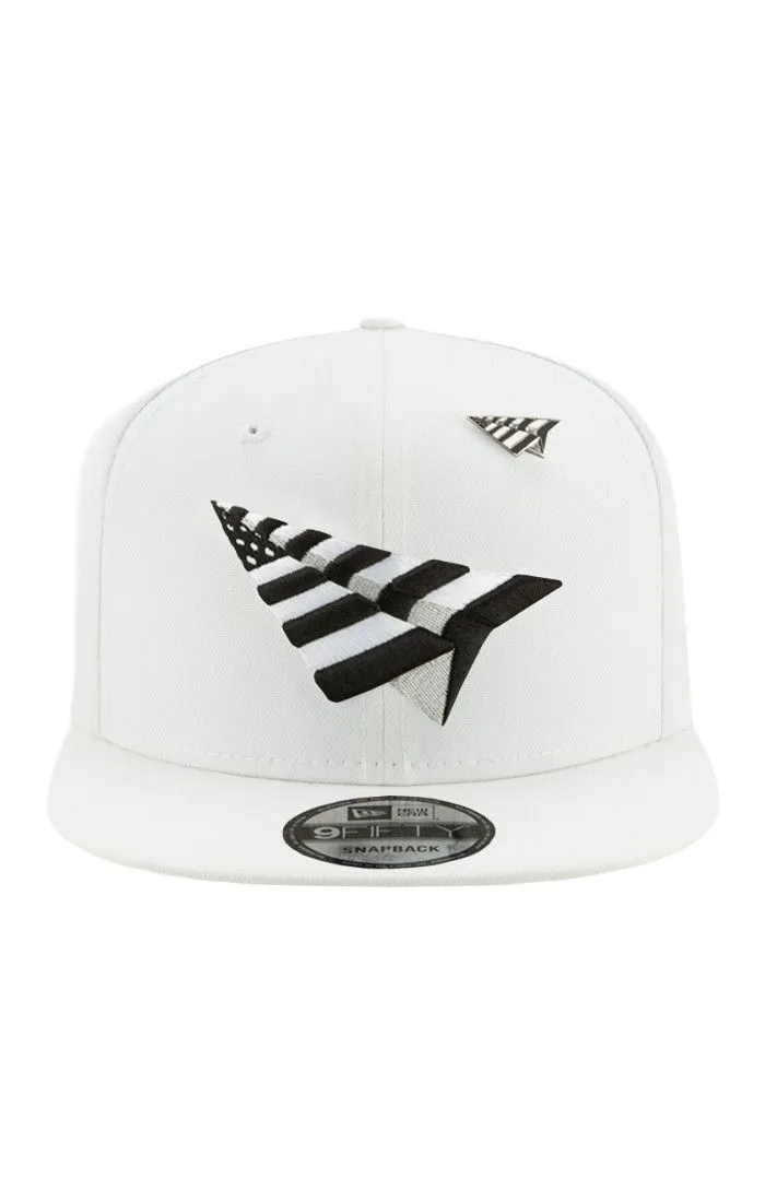 PAPER PLANES- White Crown 9Fifty Snapback