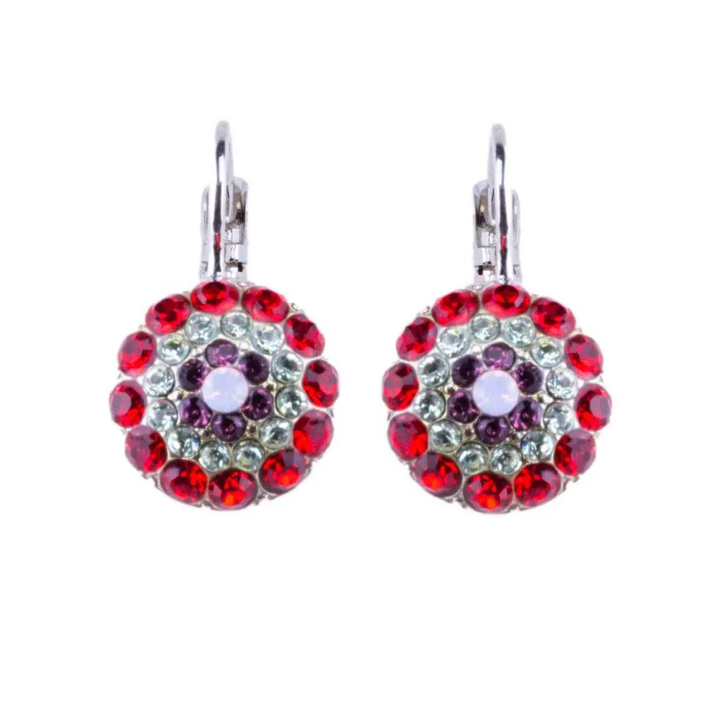 Pavé Leverback Earrings in "Enchanted" *Preorder*