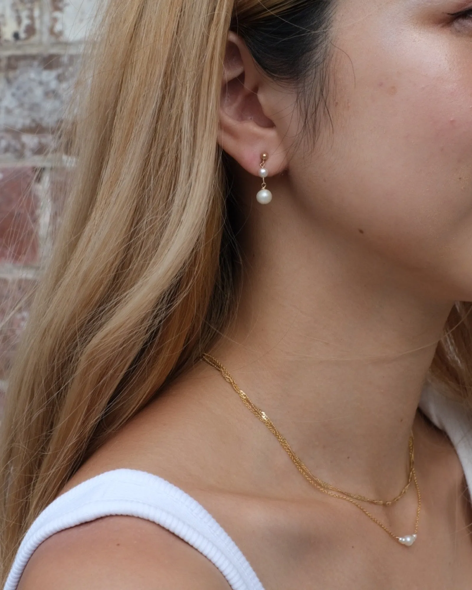 Pearl Odango Earrings