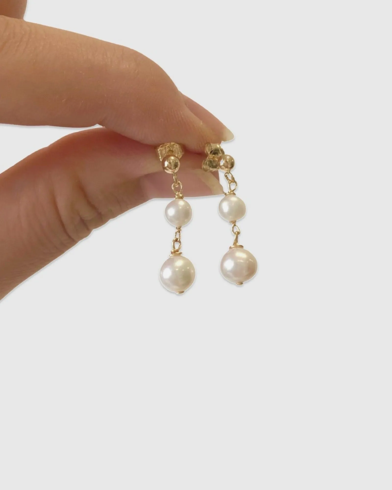 Pearl Odango Earrings