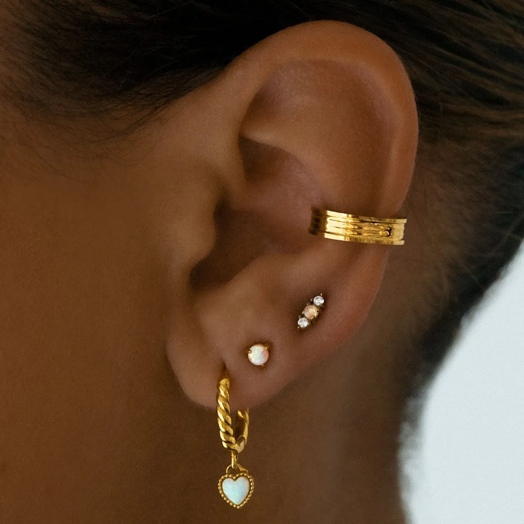Pegasus Opal Stud Earrings