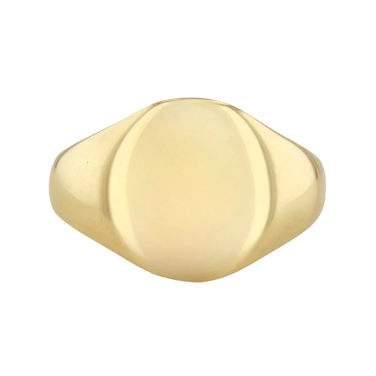 Plain Signet Ring | Pre-Loved | 9K Yellow Gold