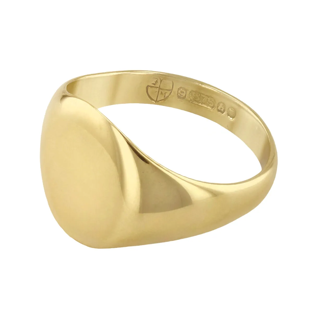Plain Signet Ring | Pre-Loved | 9K Yellow Gold