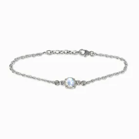 Rainbow Moonstone Bracelet