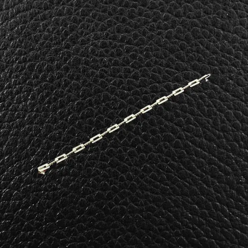 Rectangular Link Diamond Bracelet