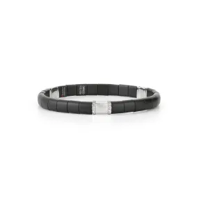 Roberto Demeglio Matte Black Diamond Bracelet