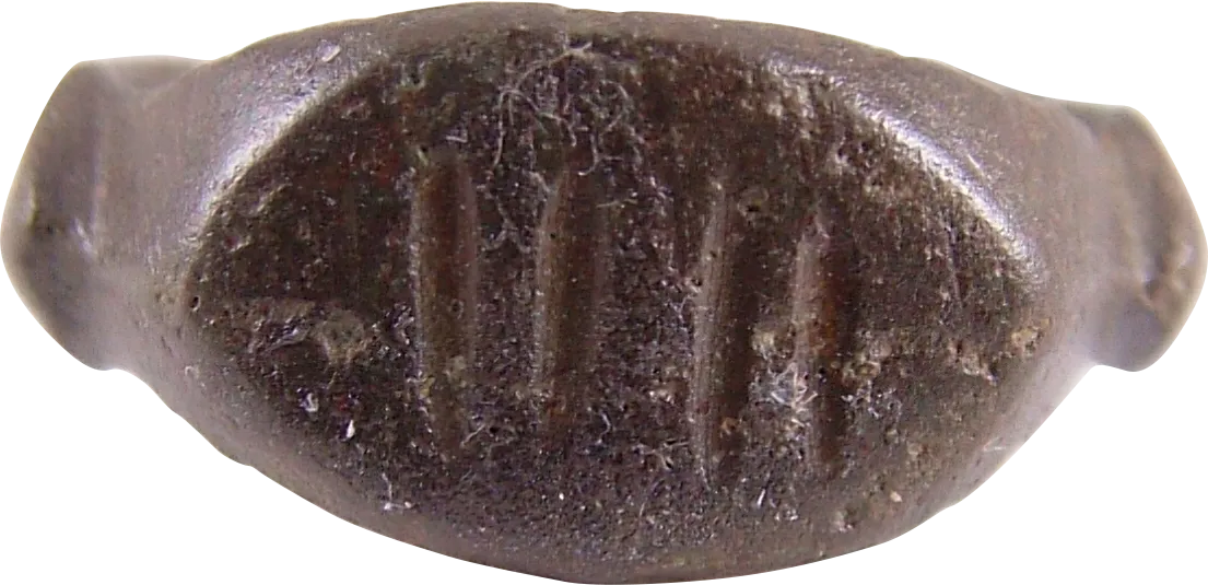 ROMAN FINGER RING, 200-400 AD, SIZE 3 1/4