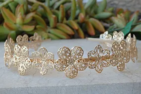 Rose gold tiara