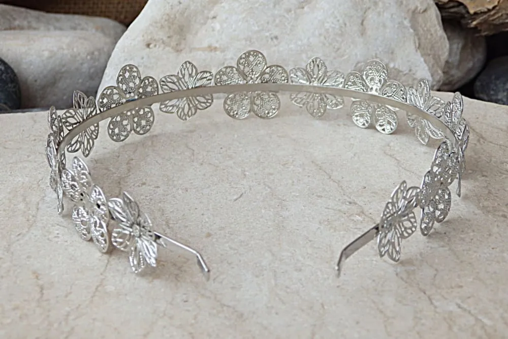 Rose gold tiara