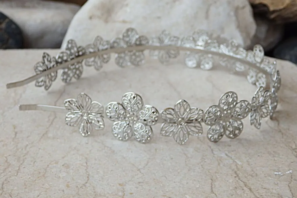 Rose gold tiara