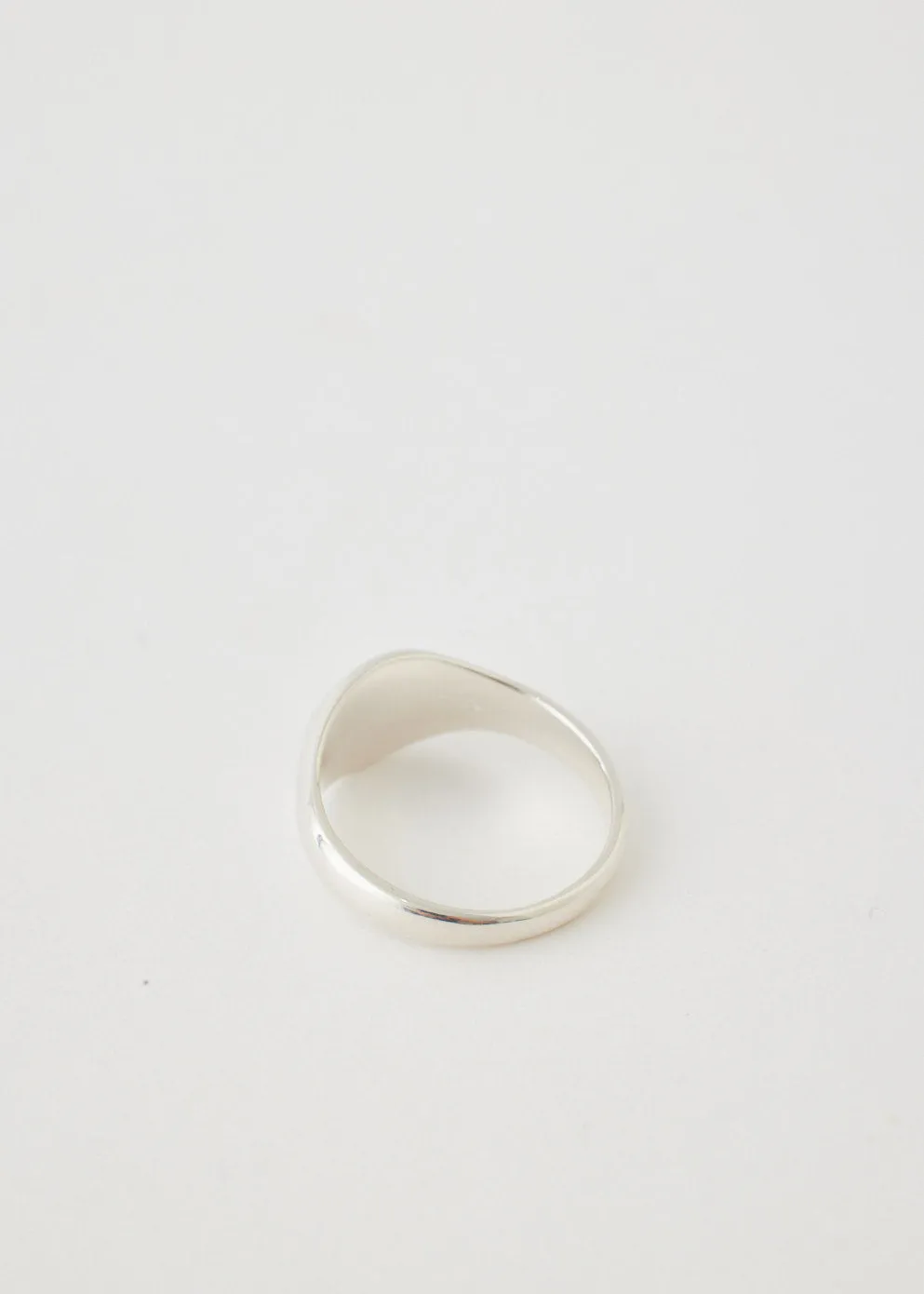Round Signet Ring