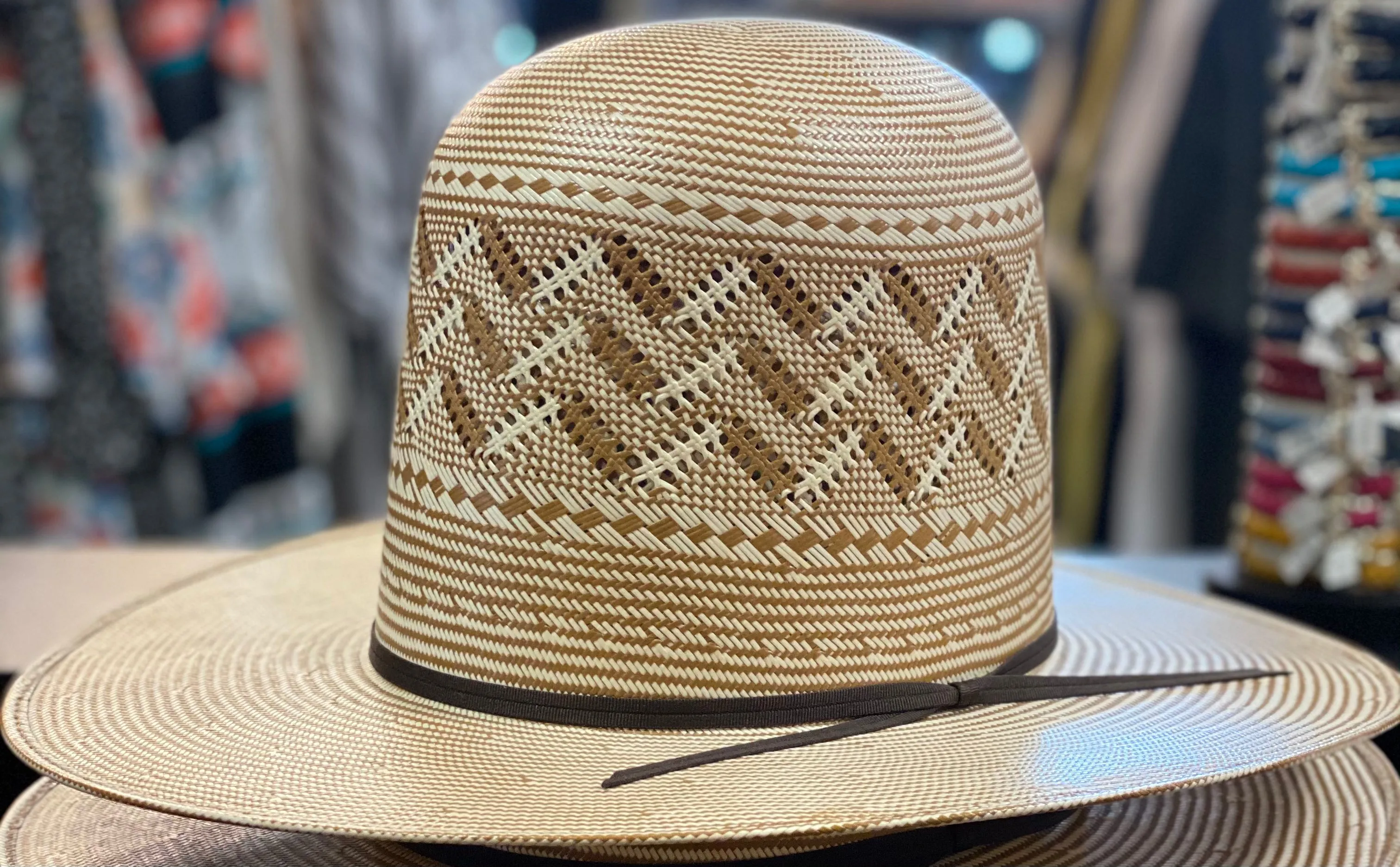 RS3401- Rough Stock Hat - Open Tall Crown