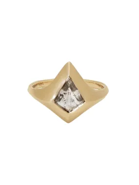 Rustic Kite Diamond Signet