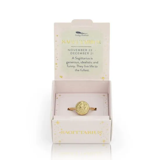 Sagittarius Signet Ring