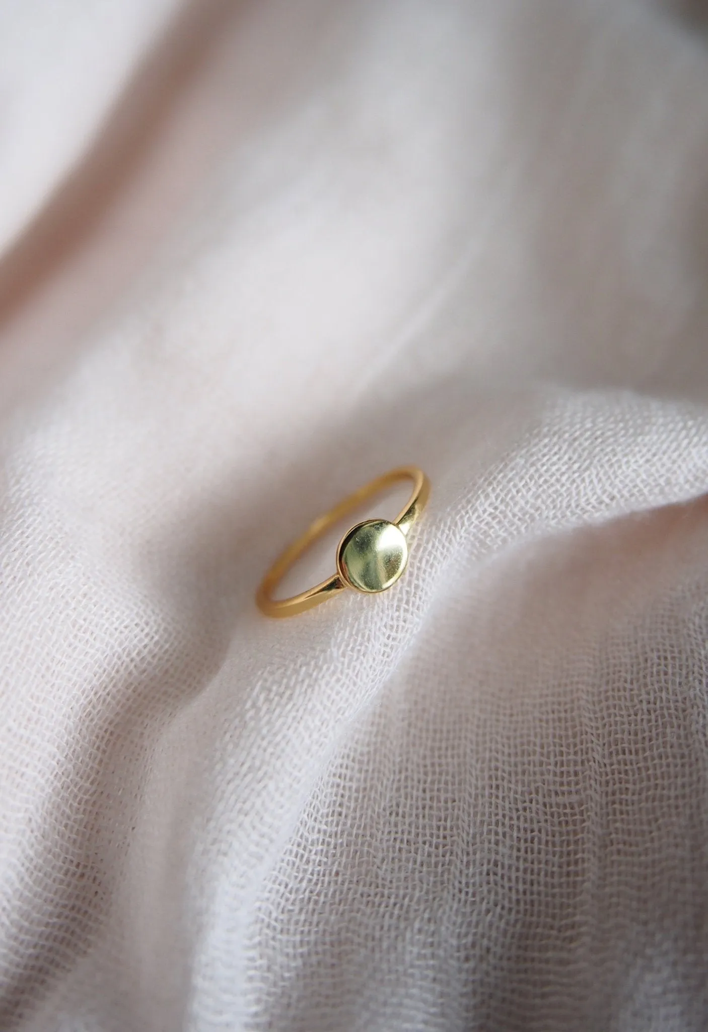 Sale - Gold Coin Ring - Ka'ohu
