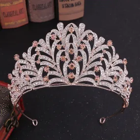 Shiny Points of Light Crystal Tiaras-Crowns-Bride-Quinceanera