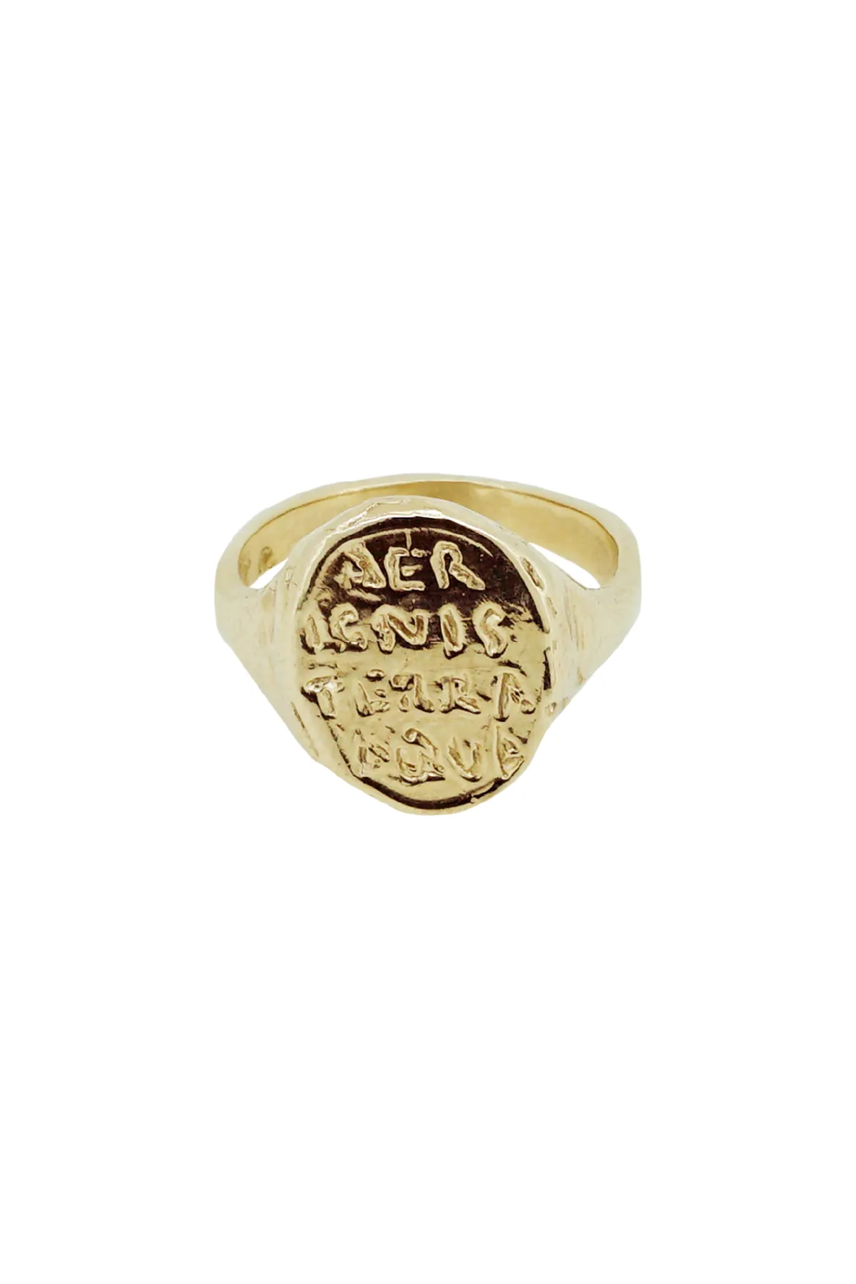 Sigil Signet Solid Gold