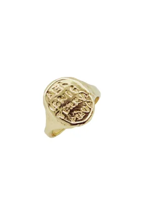 Sigil Signet Solid Gold