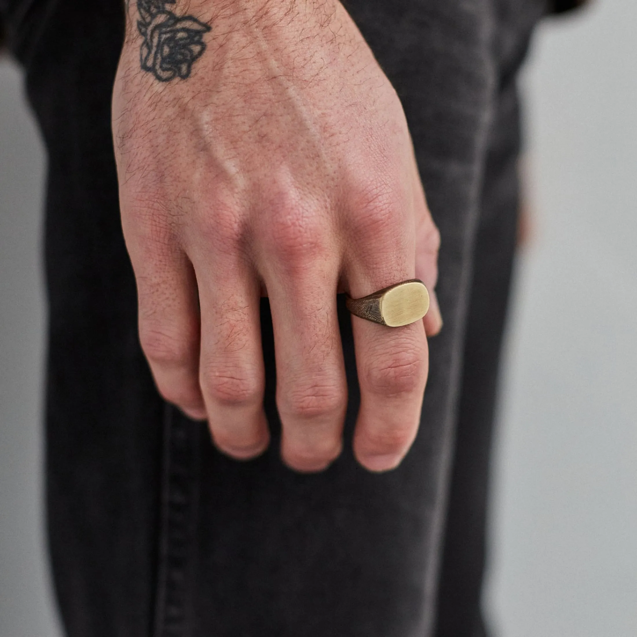 Signet Ring - Brass